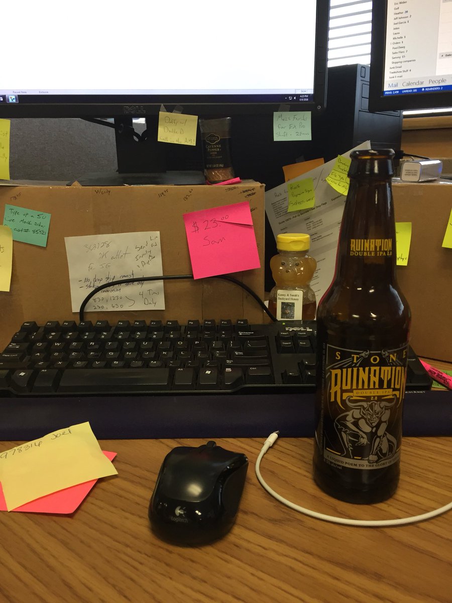 JoelGar79's tweet photo. Happy Friday #ruination #workbeers https://t.co/UodDXPgSUj
