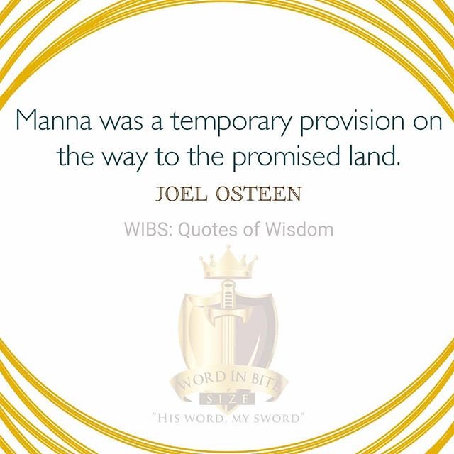 Wordinbitesize's tweet image. God of increase expects us to move from receiving manna to producing more in Him. We can not afford to be stagnant and complacent. 

#WIBS #Hisword #mysword #christianity