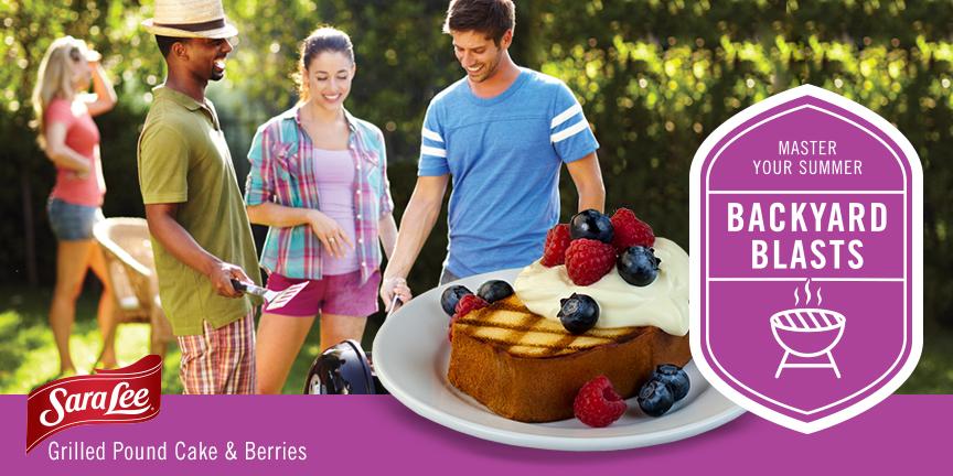 hmiblog's tweet photo. #AD Sweeten up your summer celebrations with Grilled Sara Lee® Pound Cake topped with your favorite berries. Click the link to save $1 on Sara Lee® at your local Giant today. https://t.co/Z5qozREQc6 https://t.co/oxMguaD9yd