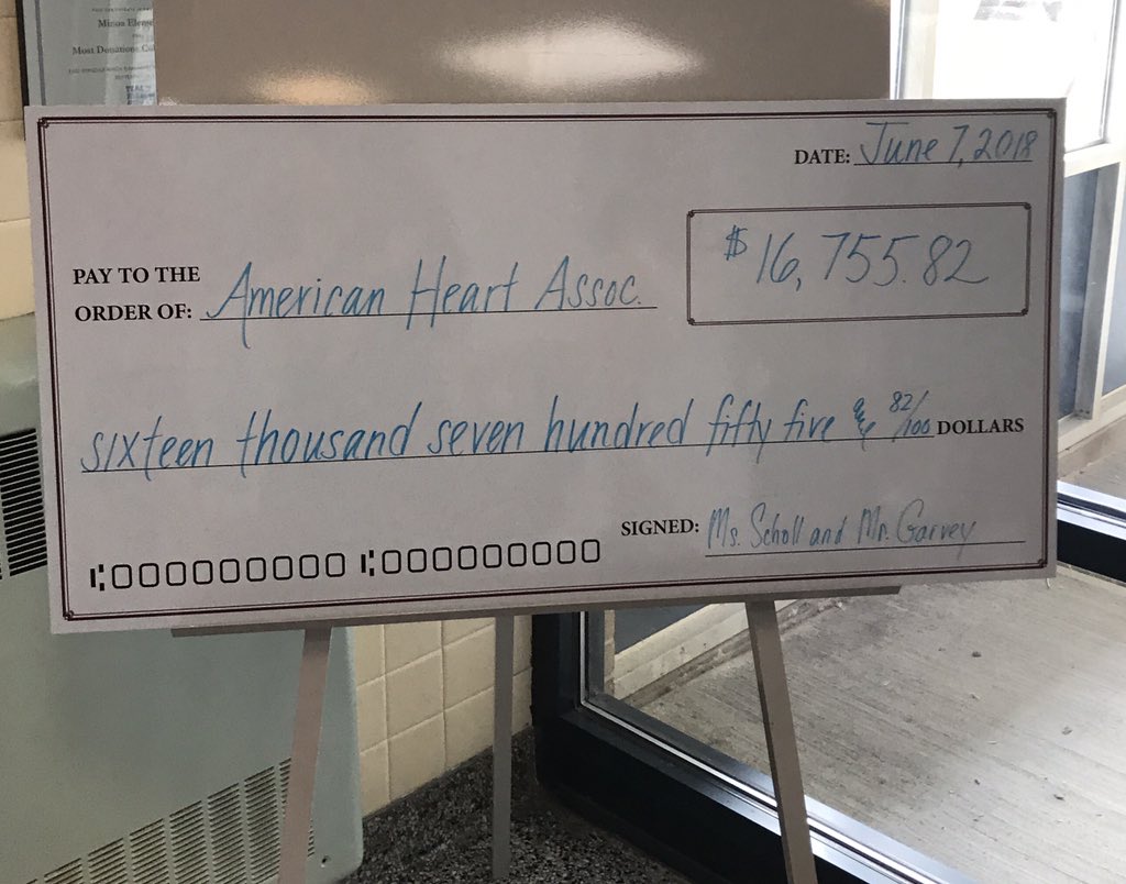 Well, it's official!! Minoa Elementary pulled out a 3 PEAT!!! Top fundraising school in CNY for the 3rd year in a row!! Thank you SO much students, staff and incredible community!!! ❤️ your HEART!!! @HeartCNY <a href="/ESMSchoolDist/">ESM Central Schools</a>