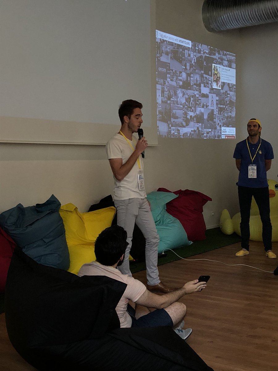 swetours's tweet photo. Pitch 5 : App pour savoir quoi faire quand on arrive dans une ville à l’étranger (JB)
#SWTOURS https://t.co/dguHJCC4Vk