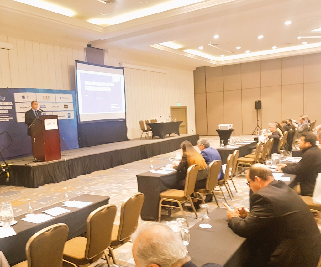 PortValparaiso's tweet photo. Gonzalo Davagnino, gerente gral. de @PortValparaiso inicia su participación en el 4th Latin America Port Expansion Summit. Habla sobre contexto de la industria y desarrollo portuario. https://t.co/eXj7At0erN