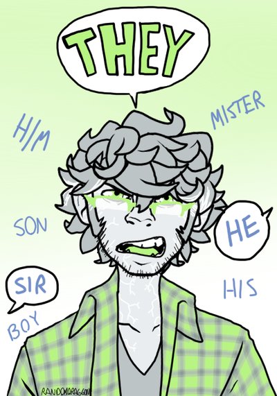 TransTruth's tweet photo. P1
Appearance doesn't dictate gender! 
#pronouns #gender #trans
Credits: RandomDraggon (redbubble) https://t.co/T4cVR6Ym2Z