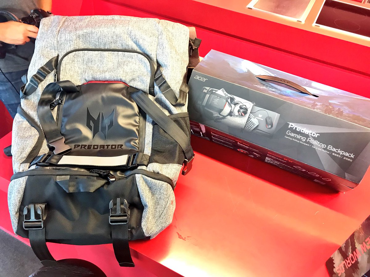 offblink's tweet photo. Plein de nouvelles configurations PC et même un sac Predator avec un look bien cool pour transporter tout son matos 💻⌨️🖱
#AcerWindows #ExplorerParty https://t.co/vzXuplMOna