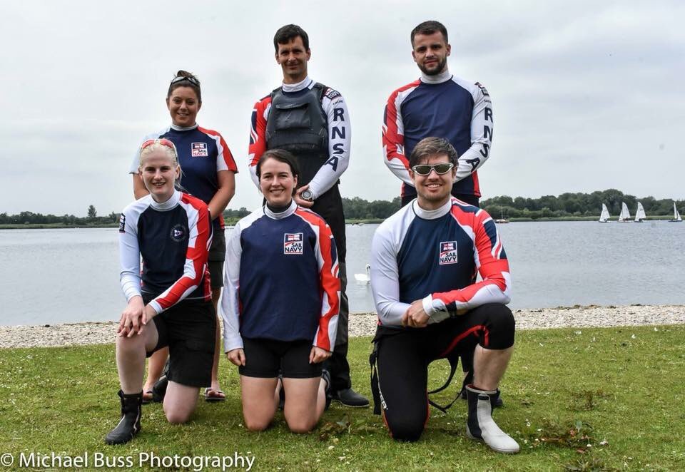 NAVYfit's tweet photo. Congratulations to the RN Dinghy Sailing Team for winning the IS Team Racing Championships at Bowmoor today! Get involved: https://t.co/7i6xg5tlNH

#NAVYfit #dinghy #sailing #interservices https://t.co/4ttJjyteXQ