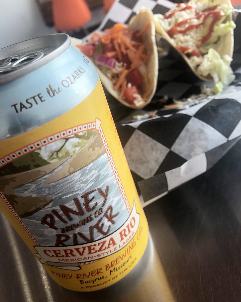 tingatacos's tweet photo. What goes great with Tacos?! Piney Rivers, Cerveza Rio! Now at Tinga Tacos. ๐ฎ๐ปโ๏ธ
.
.
.
#verdegoodtacos #pineyriver #tacos #417land #beerandtacos #itsalldowntownsgf #417eats #tingatacos #tingatacosspringfieldmo https://t.co/kL132aZjNb
