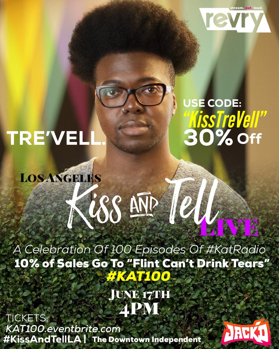 REVRYTV's tweet photo. Join us for the 100th episode of the #RevryOriginal #Podcast @KATnetworks_ LIVE Sunday, June 17th at The Downtown Independent!
Get Tickets Now: https://t.co/aL8EdkttGY https://t.co/I0NNweNQMt