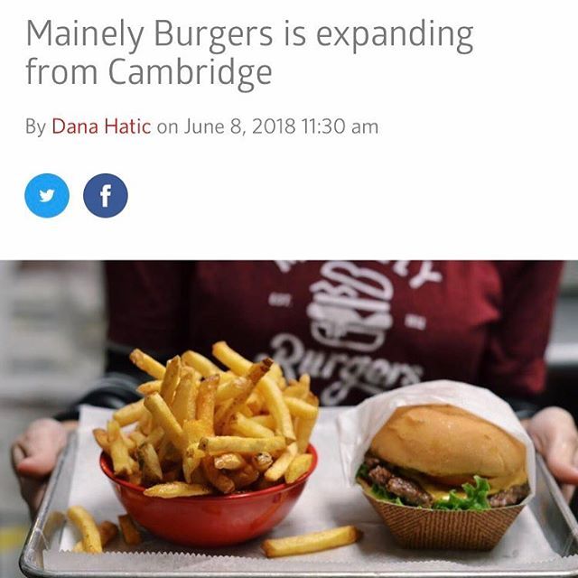 *** BREAKING NEWS *** MAINELY BURGERS IS COMING TO BRIGHTON'S Boston Landing! Woohoo! 
Special shout out to all of our fans, friends and family for your continued support and "burger love." We could not be more excited and grateful for this opportunity. Looking forward to sh…