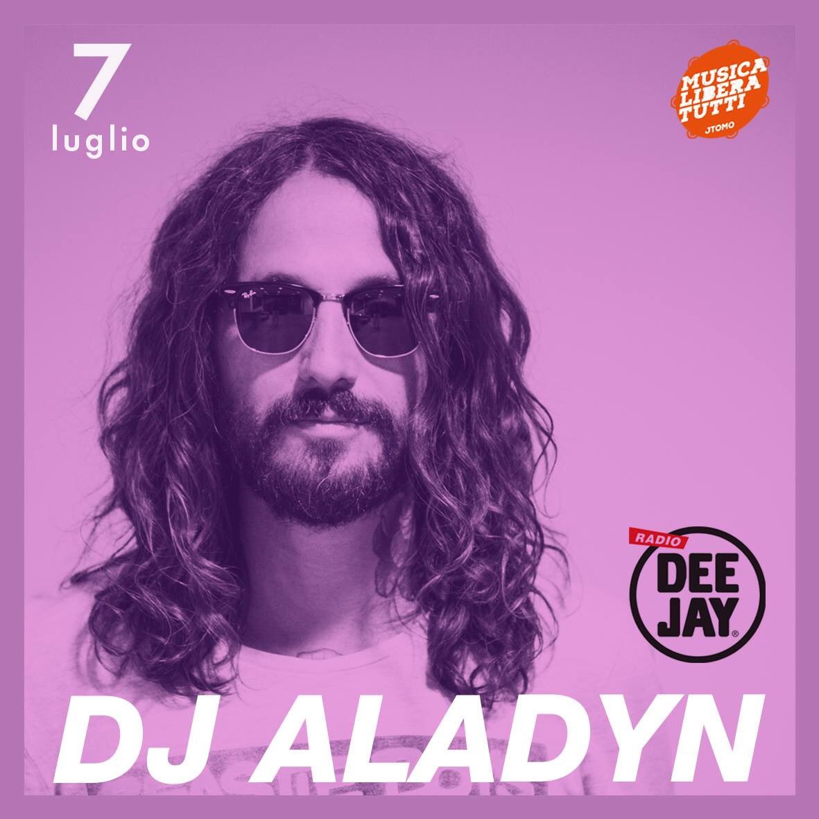 Musica Libera Tutti (@mlt_arcade) on Twitter photo Ed eccoci con l’ultimo annuncio di #MLT18: sabato 7 luglio <a href="/DjAladyn/">Dj Aladyn</a> from <a href="/tropicalpizza/">Tropical Pizza</a> di <a href="/radiodeejay/">Radio Deejay</a>!
#selectavisiontv #SummerTour2018 #savethedate #mltiscoming #ingressogratuito Ed eccoci con l’ultimo annuncio di #MLT18: sabato 7 luglio <a href="/DjAladyn/">Dj Aladyn</a> from <a href="/tropicalpizza/">Tropical Pizza</a> di <a href="/radiodeejay/">Radio Deejay</a>!
#selectavisiontv #SummerTour2018 #savethedate #mltiscoming #ingressogratuito