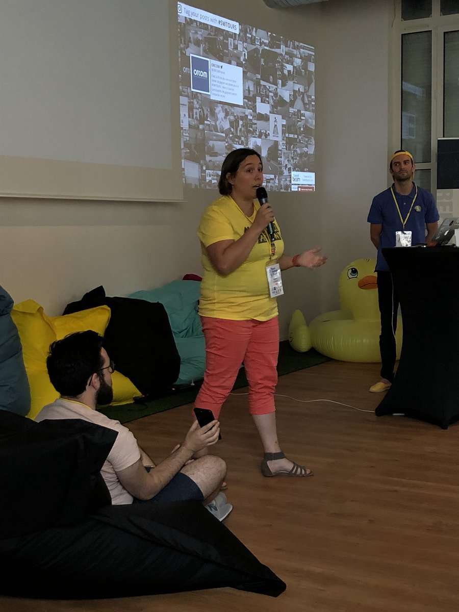 swetours's tweet photo. Pitch 8 : Plateforme de partage de ressources pour les associations (Mélanie)
#SWTOURS https://t.co/4bBptNprSU