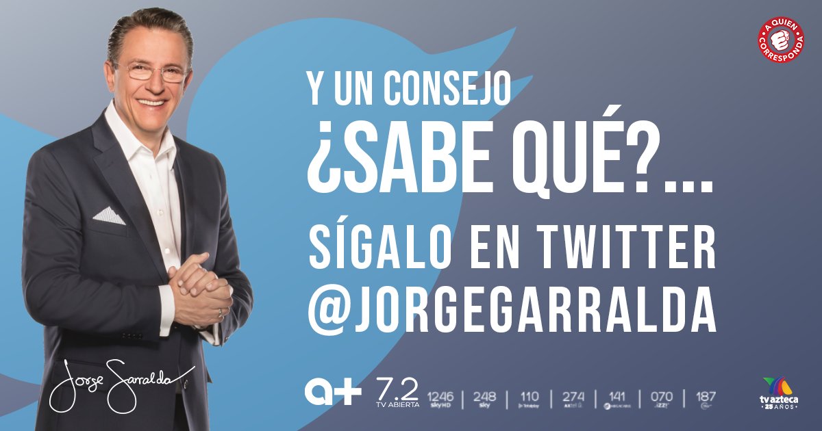 aqcazteca's tweet photo. Conoce de cerca la opinión de @jorgegarralda a través de su #TwitterOficial. https://t.co/XazOTmHBfL https://t.co/A2CYGwjTCo