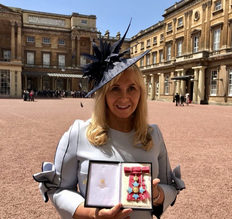 gatesheadcoll's tweet photo. Congratulations to our Principal and Chief Executive, @Judith_Doyle9 who received her CBE at Buckingham Palace this week, in recognition of her outstanding contribution to education and skills in the North East. https://t.co/wzMc8kuyWV