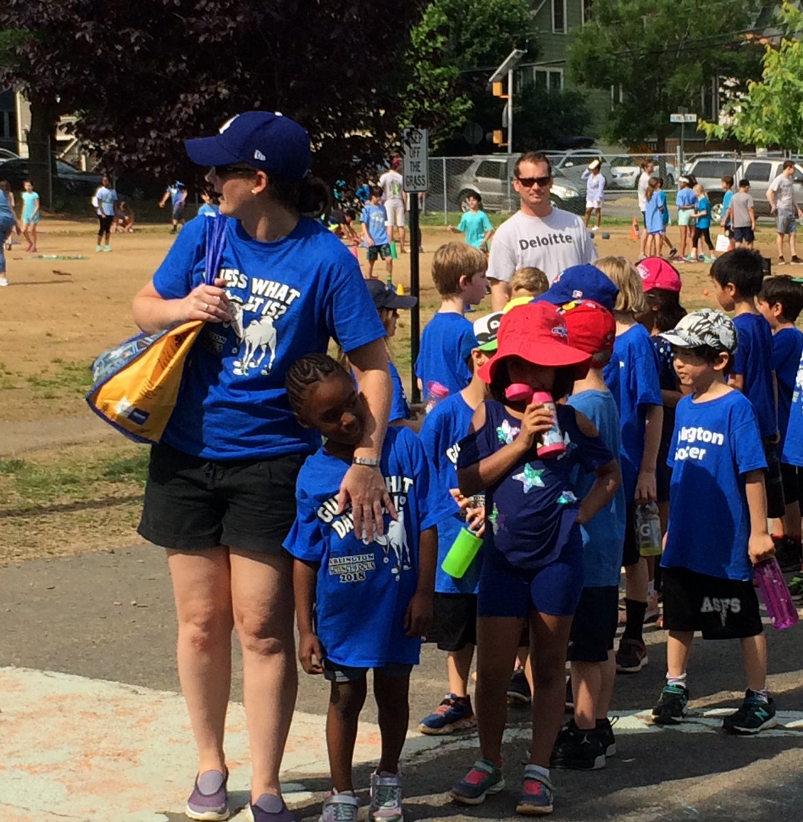 ASFS_VandP's tweet photo. Field Day, Field Day, yeah, yeah, yeah! Thank you Deloitte and ASFS parents for making Field Day 2018 a day to remember! #APSVolunteerStrong #ASFSrocks https://t.co/mqJaKtkCIy