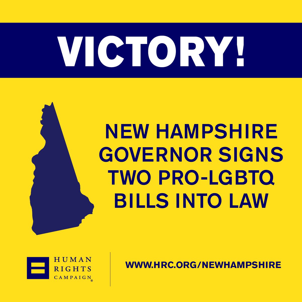 New Hampshire Victory Image Share