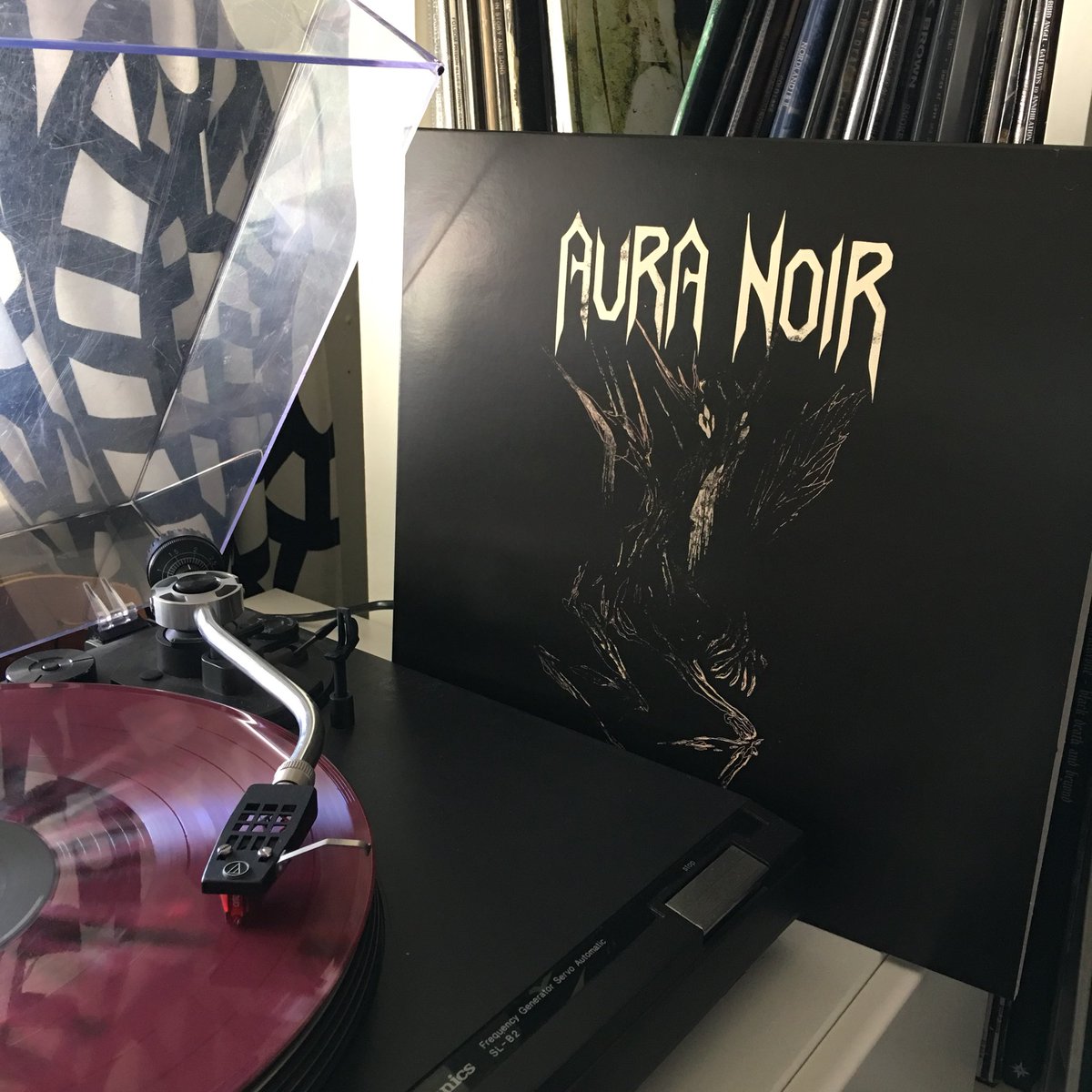 HaraldKvassheim's tweet photo. #NowPlaying #AuraNoir #AuraNoire #BlackThrash
Release gig tonight at @rockefelleroslo with #Necromantheon & #Inculter wish I could be there 🤘🏻
This band rips live & on albums, members:
#Blasphemer #Appolyon #Aggressor (Mayhem, Immortal, Ved buens ende, Ulver, DHG & many more) https://t.co/z68CjXkTpt