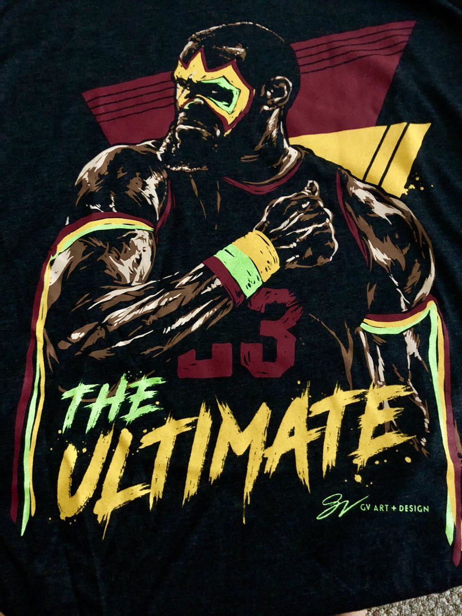 cavs ultimate warrior shirt