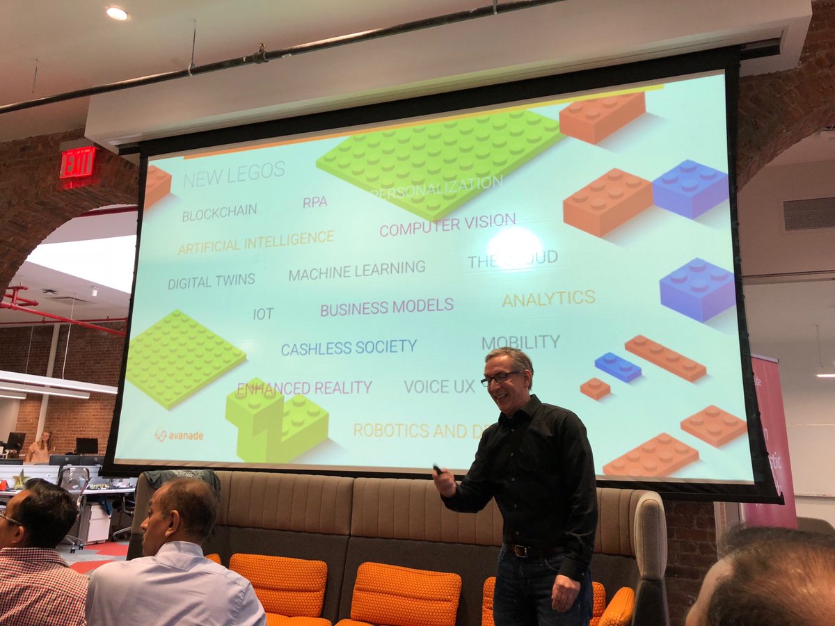 CoderKrip's tweet photo. Put fire in your talk or put your talk in the fire! And with this rousing presentation @PeterRivera certainly does the former as he preps the @AvanadeInc New York family for #Makeathon18! https://t.co/cPLkMqFQPr