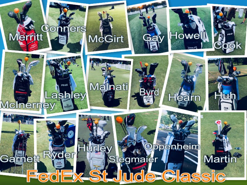 OrangeWhipGolf's tweet photo. 18 Orange Whippers in the field this week at the @fesjcmemphis on the @PGATOUR. The stretch run to qualify for the @usopengolf. #StJude #YouGottaFeelit https://t.co/bOrNaer3t2
