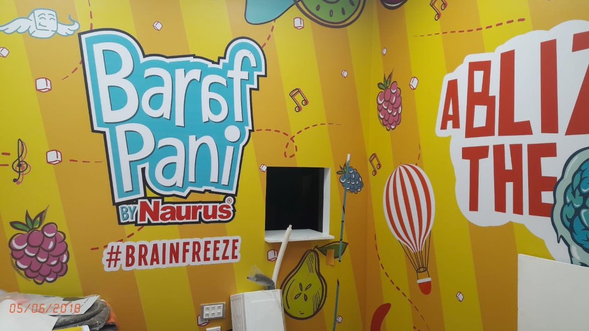 wzafar's tweet photo. #Barafpani by #Naurus 

Pakistan’s first dedicated slush outlet opening today at :

Khayaban-e-Muslim, D.H.A Phase 6 Muslim Commercial Area

 #EidulFitr
@iamkhiofficial @BrandPakistanPK @CareemPAK @adilnoormohd https://t.co/h05w5mcdup