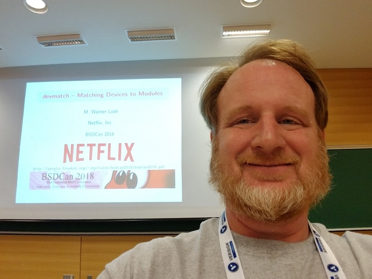 bsdimp's tweet image. #BSDCan time for my talk soon...
