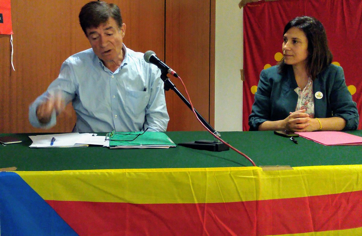 Gustave ALIROL président de <a href="/RetPS/">Régions et Peuples solidaires (R&PS)</a> et membre de la direction du <a href="/partitoccitan/">Partit Occitan</a> : "le combat catalan est un combat pour la démocratie. #UE reste muette car l'Europe est une union d'Etats qui défendent leurs intérêts particuliers"