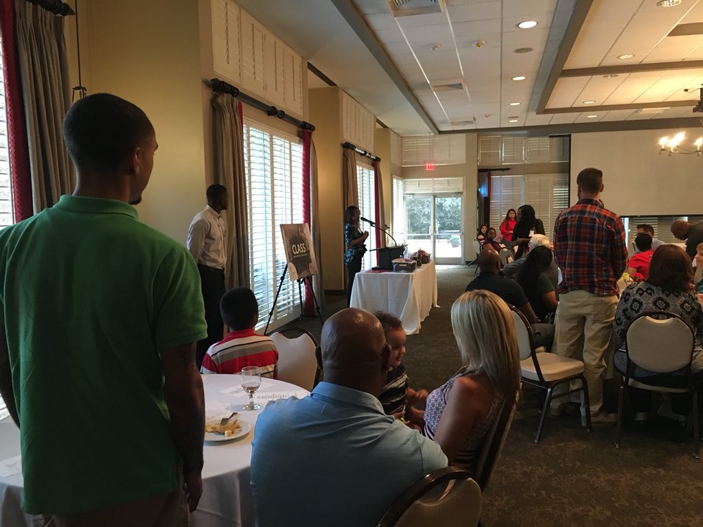 ScoreCISCoach's tweet photo. Last night at the CIS C.L.A.S.S. Event, students were recognized for their success and achievement . I was honored to have so many of my students attend the event. 2 of my very own took home scholarships! @CISWake @SCORE__Academy #CIS #Success #StudentsAcknowledgement #CLASS https://t.co/4uGknUQepA