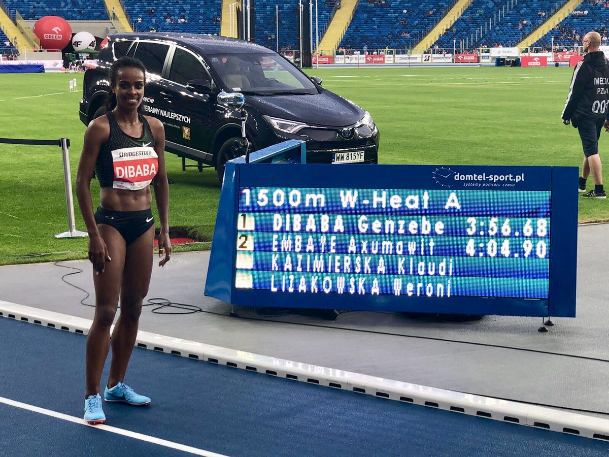 Genzebe Dibaba tweet media