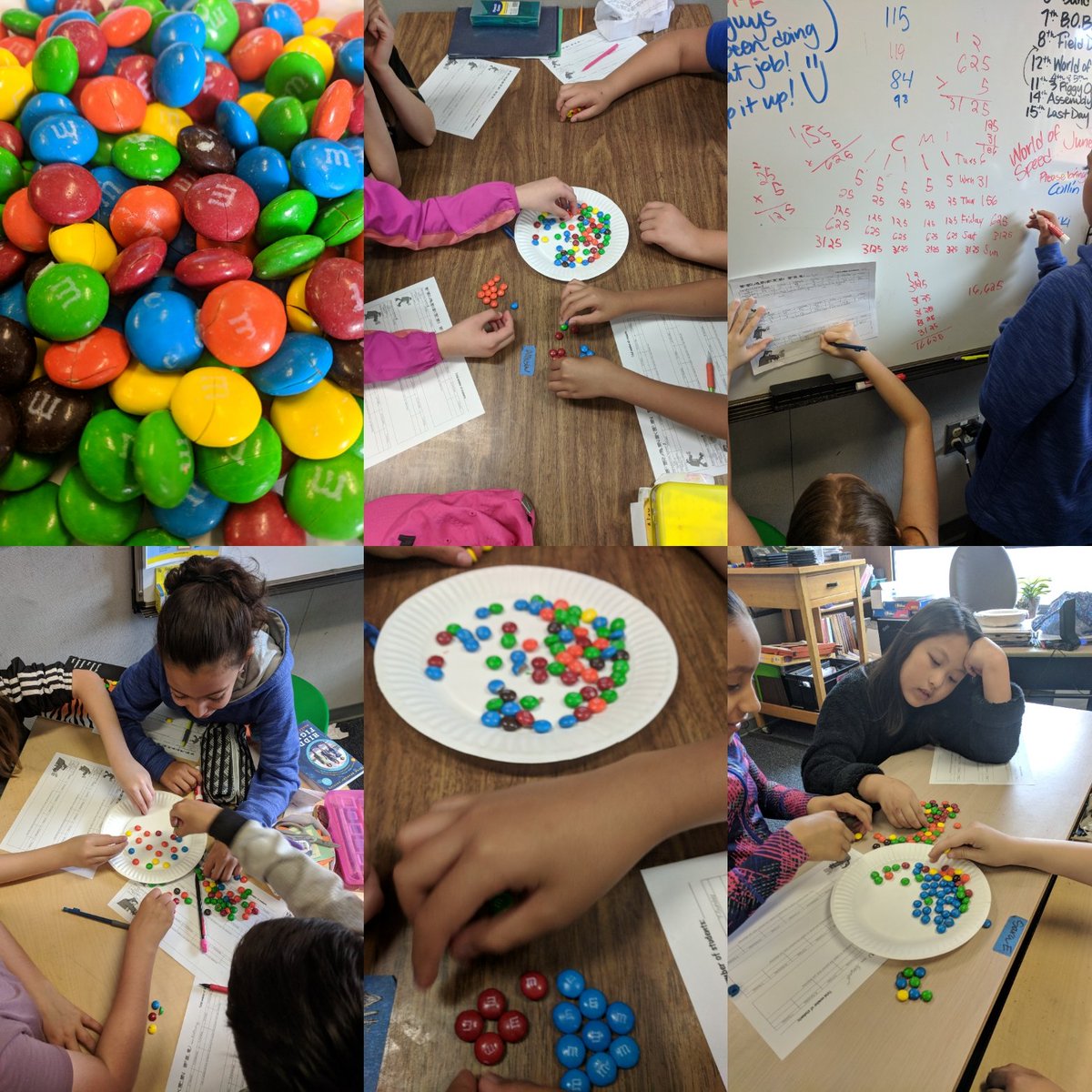 ciliteach5's tweet photo. Creating a model of the Franken Flu outbreak... The only known cure? M&amp;Ms! #tobiastigers #KidsDeservelt #mathconnectsus #STEM https://t.co/IhEKuqVvx2