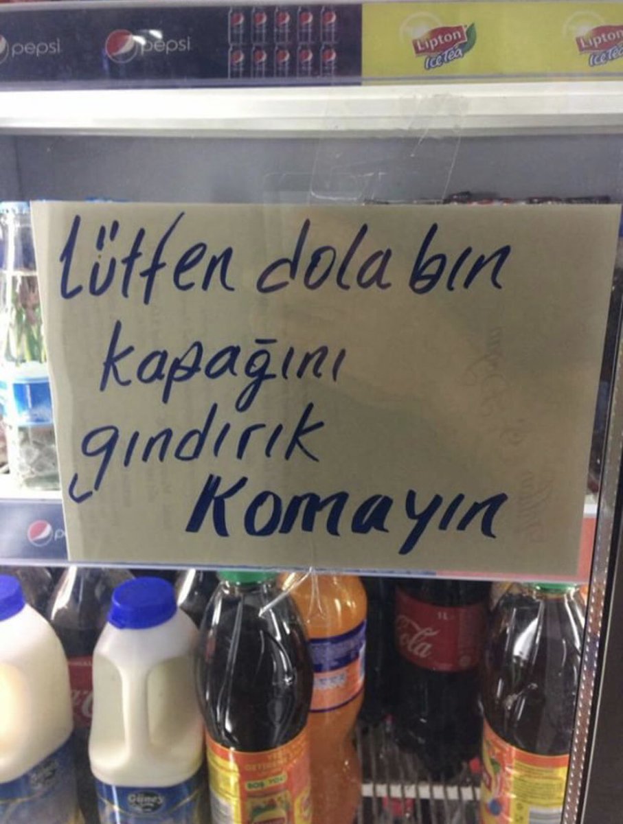 Mersin’de bir market. 🤗 #MersinliOlmak