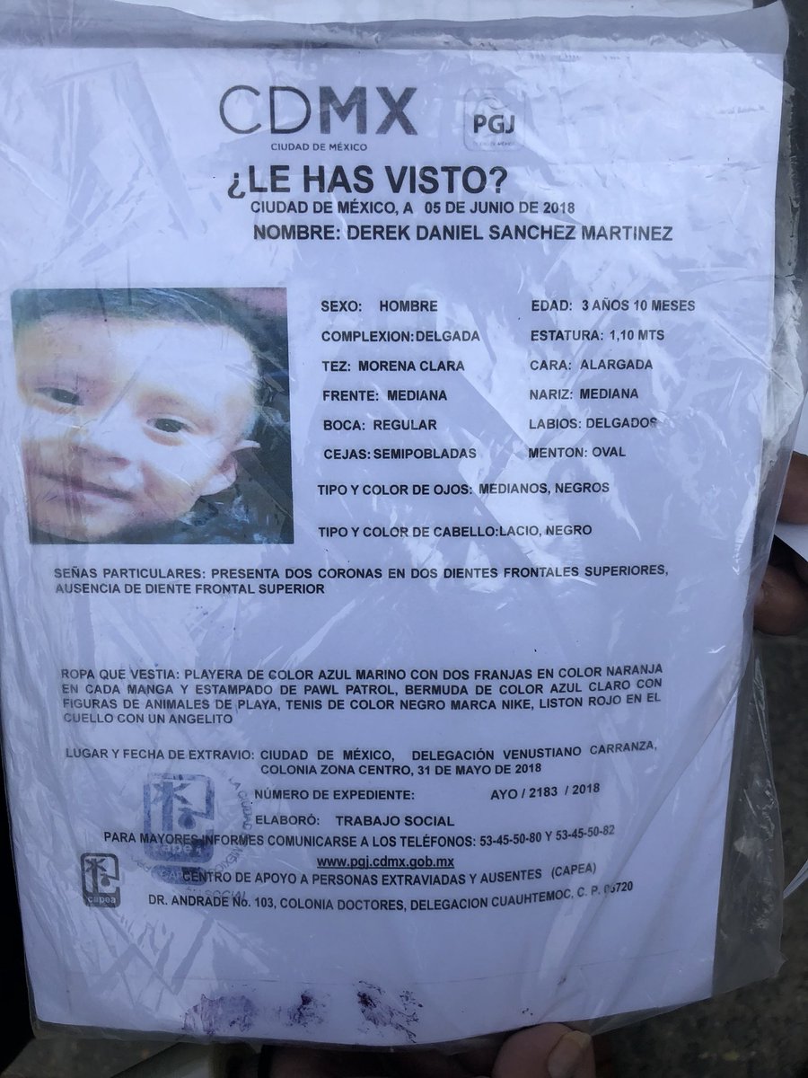 raulhvico's tweet photo. El día de ayer, fuera de las instalaciones de TV Azteca, una Sra. me dijo que si la ayudaba a compartir esta fotografía. Se veía desesperada por encontrar a su pequeño, ¿Me ayudan a ayudar con un RT? Dios quiera lo encuentren bien y pronto. https://t.co/QANeBGv7CP