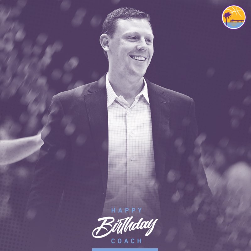  Happy Birthday to our Head Coach Coby Karl!  