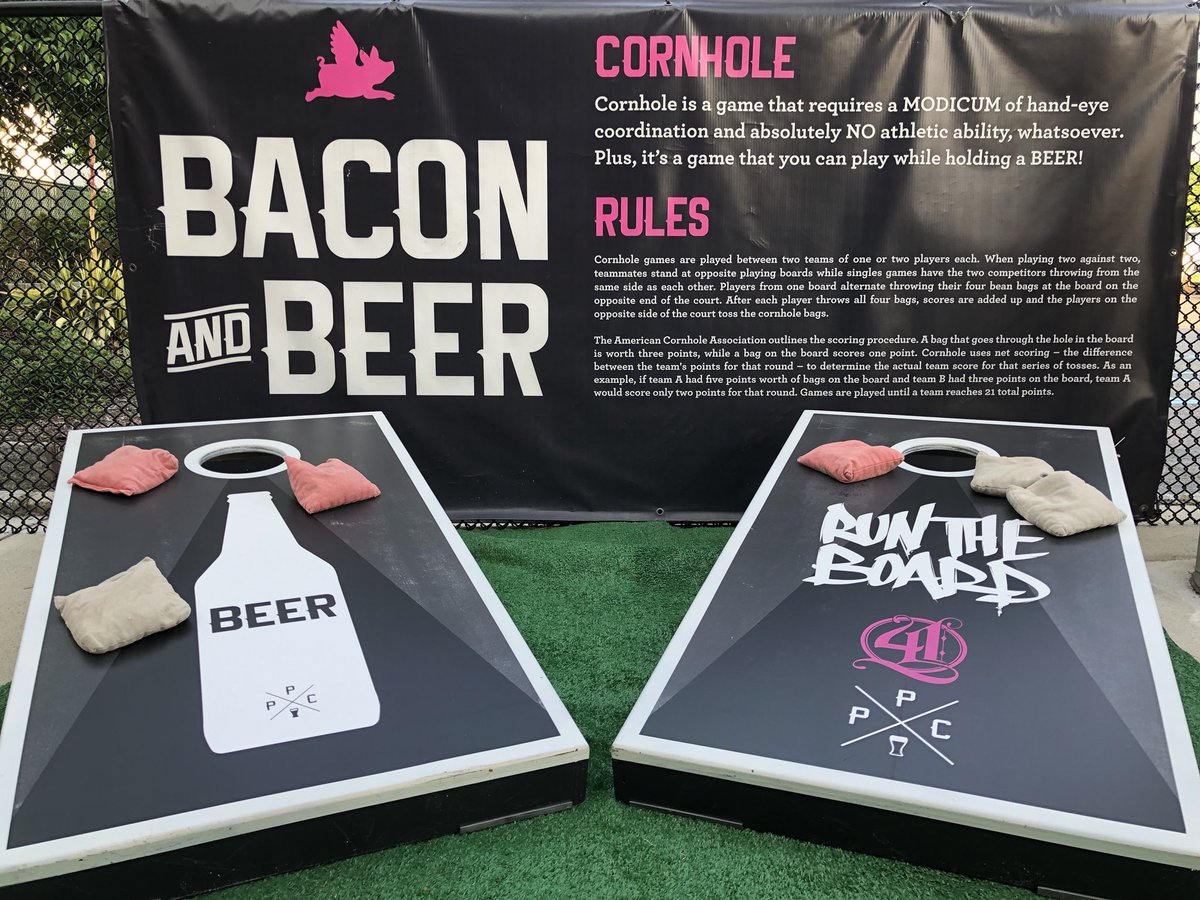 PPCBP's tweet photo. Bring your throwing arm to tomorrow's @VictoryBeer event for a CORNHOLE TOURNAMENT! The grand prize? A trip for two to Las Vegas (!!!!!) Other prizes include gift cards and beer baskets 🍻

Show up TOMORROW at 3 pm to register. Teams of two only; tourney runs from 4-6 pm. https://t.co/dvSqHhWoxN