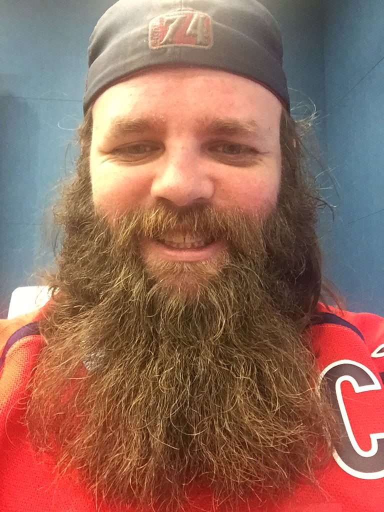 Hey @Capitals what do u think of my 'Stanley Cup Beard'. I swore to shave it when the CAPS brought home the Cup,.....2 years ago!!  That happens tomorrow at 2:30! #ALLCAPS #PLAYOFFBEARD #SHAVETIME