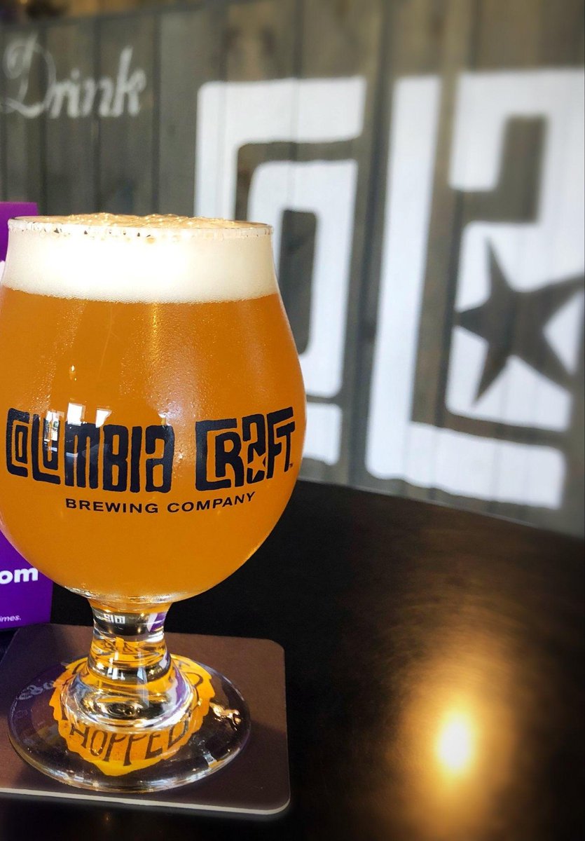 Columbia_Craft's tweet photo. NOW POURING  Hold The Cream, a coffee sour ale that has 30lbs of Burundian coffee from @IndahCoffee. Cheers to the weekend! #ColumbiaCraftBrewing #HazelNut #Vanilla #NewBeerRelease #SourAle https://t.co/wmJn3hcKQw
