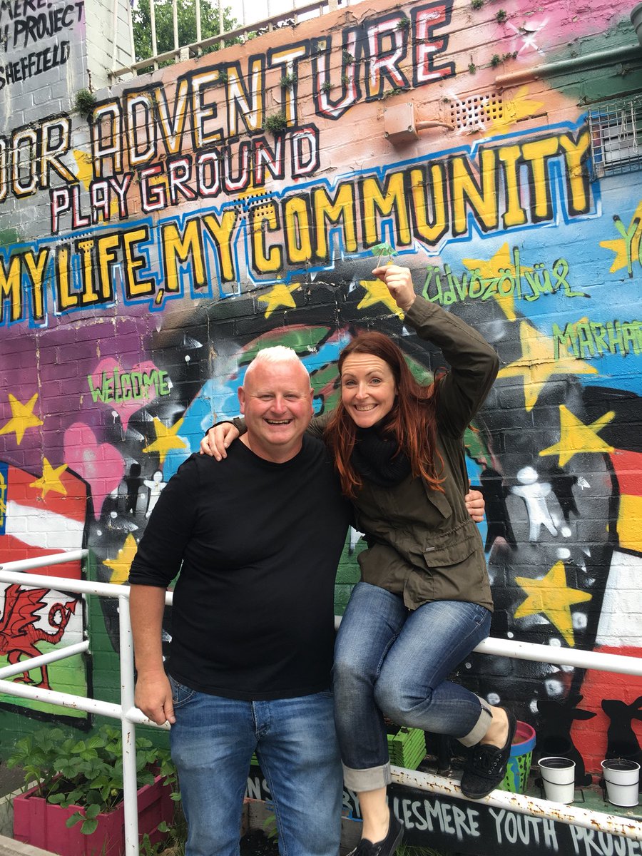 It was lovely to have Masa Sorn from the University of Sheffield support our unveiling of the Mural and thanks for your continued help and support! <a href="/SSoA_urbedulive/">SSoA_urbedulive</a>