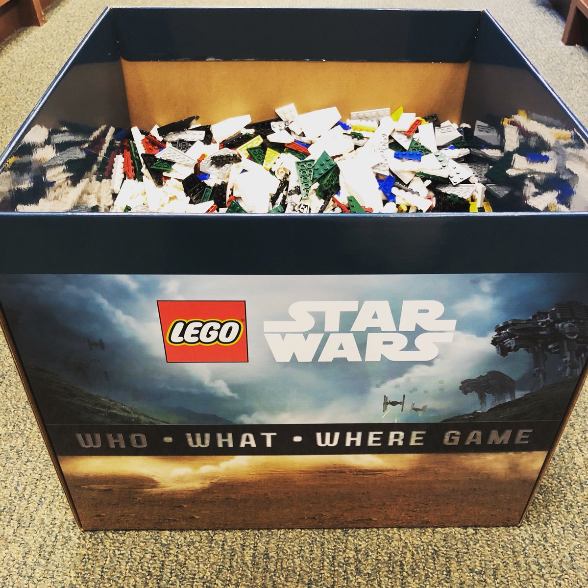 What will you build? Join us tomorrow at 2 pm and show off your skills with a fun LEGO Star Wars build game! See you there! #lego #legostarwars #barnesandnobleevents