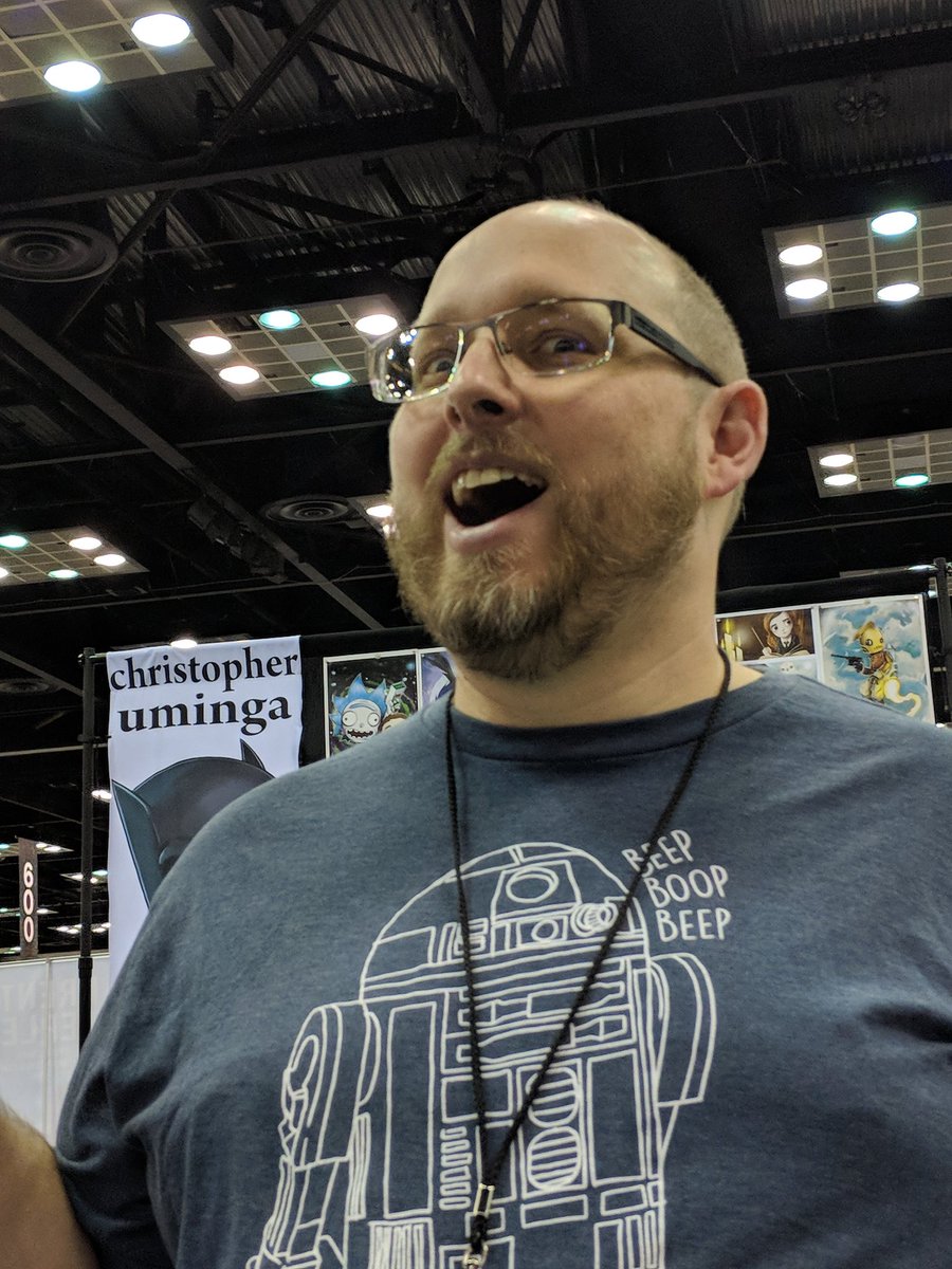 LizzSchunn's tweet photo. Hey @IndianaGeeking more cool people #IndyPopCon #whileyouweregone https://t.co/0ctBo164NU