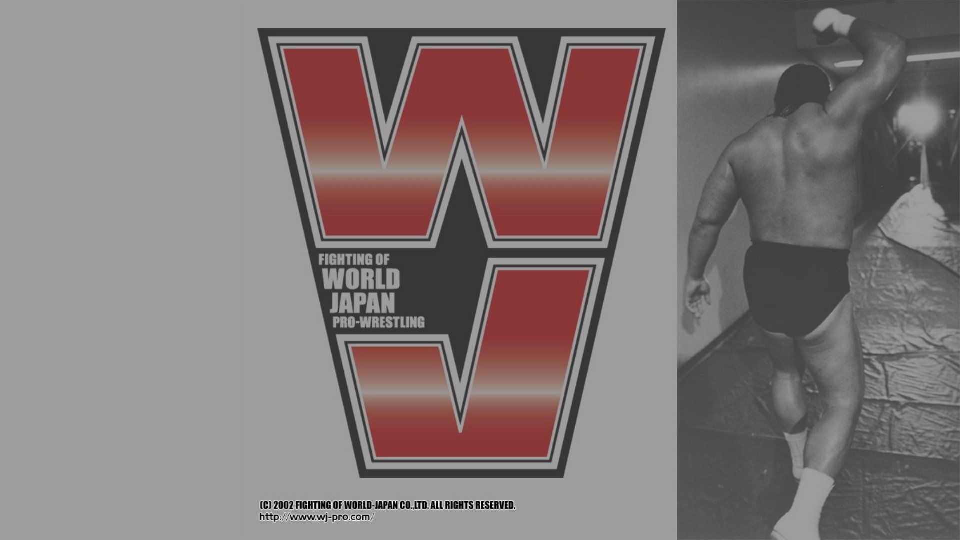 ワジャx1号999 Wjプロレス 公式サイトの壁紙 レイアウト変えてhdスケールにしたらロゴがど真ん中に来ていい感じ