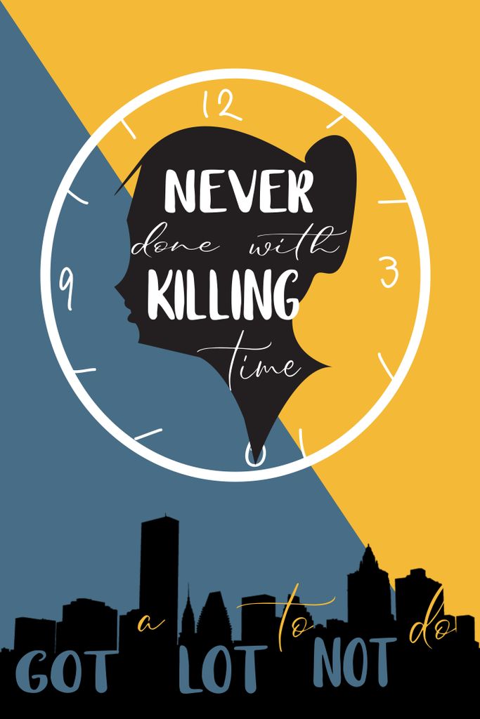 FairviewHSArt's tweet photo. "never alone with killing time" #wordsofwisdom #lettering #graphicdesign #typographydesign #studentartwork #fairviewHSart Enjoy having a lot to not do this summer. Stay creative! https://t.co/gO0JakT1n3