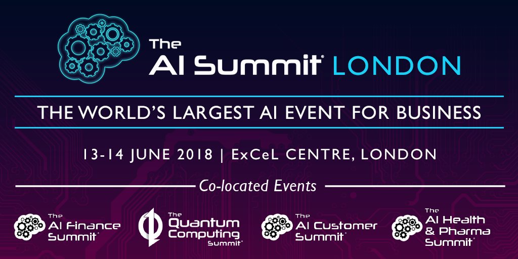 theCloudFactory's tweet photo. #AISummit starts next week. We're there as an exhibitor, but weโre also giving out the #BestAIStartup Award. See you there! https://t.co/CiLslQlBL8 #RaiseYourAI https://t.co/6H7434pVbz