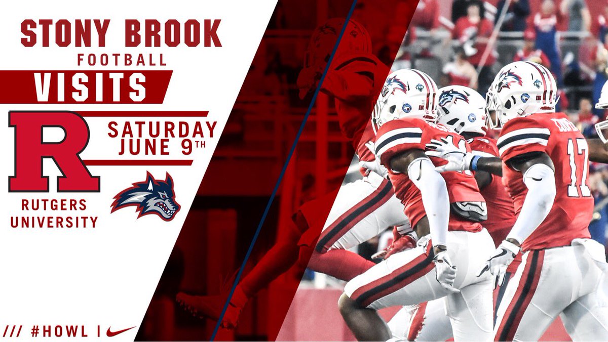 okingcoach's tweet photo. Thankful for another DAY! 🚨It’s #NationalBestFriendDay and @StonyBrookFB will be visiting our friends @RFootball on the “Banks of the Raritan” this weekend, look forward to seeing you all there #Howl19🐺 https://t.co/h5JPsSXEKV