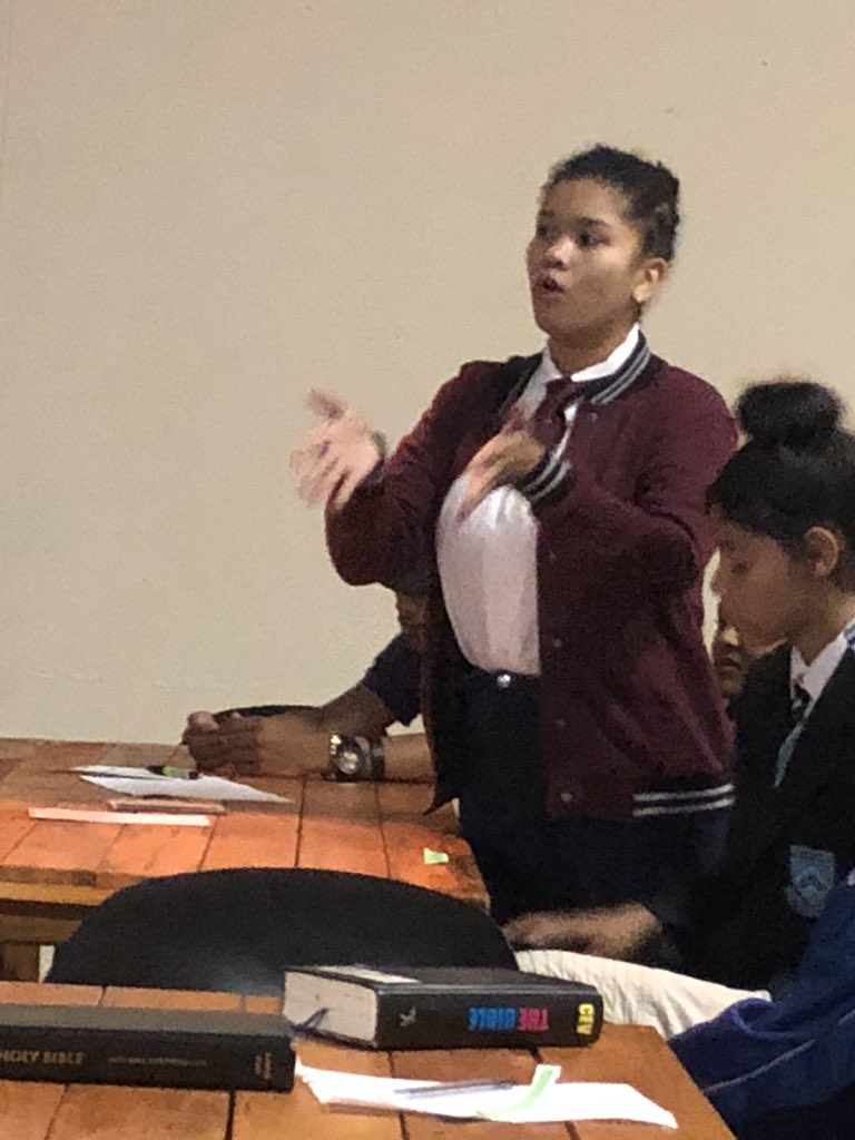 PastorMacMaster's tweet photo. Our #CYM having a discussion on Youth Day. #SAGestig @urcsa_cape
“What does #YouthDay mean to you?”
#Soweto #1976 #2018 #SoWhereTo? @leader5007 @obeasp @earlseptember @SiphoMahokoto https://t.co/2AQnakNCo7