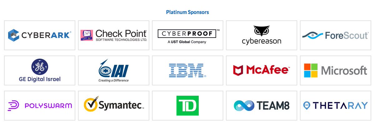 PolySwarm's tweet image. We&apos;re proud to sponsor alongside these amazing organizations! Will you be at #Cyberweek? @ICRCTau #cybersecconference #cybersecurity