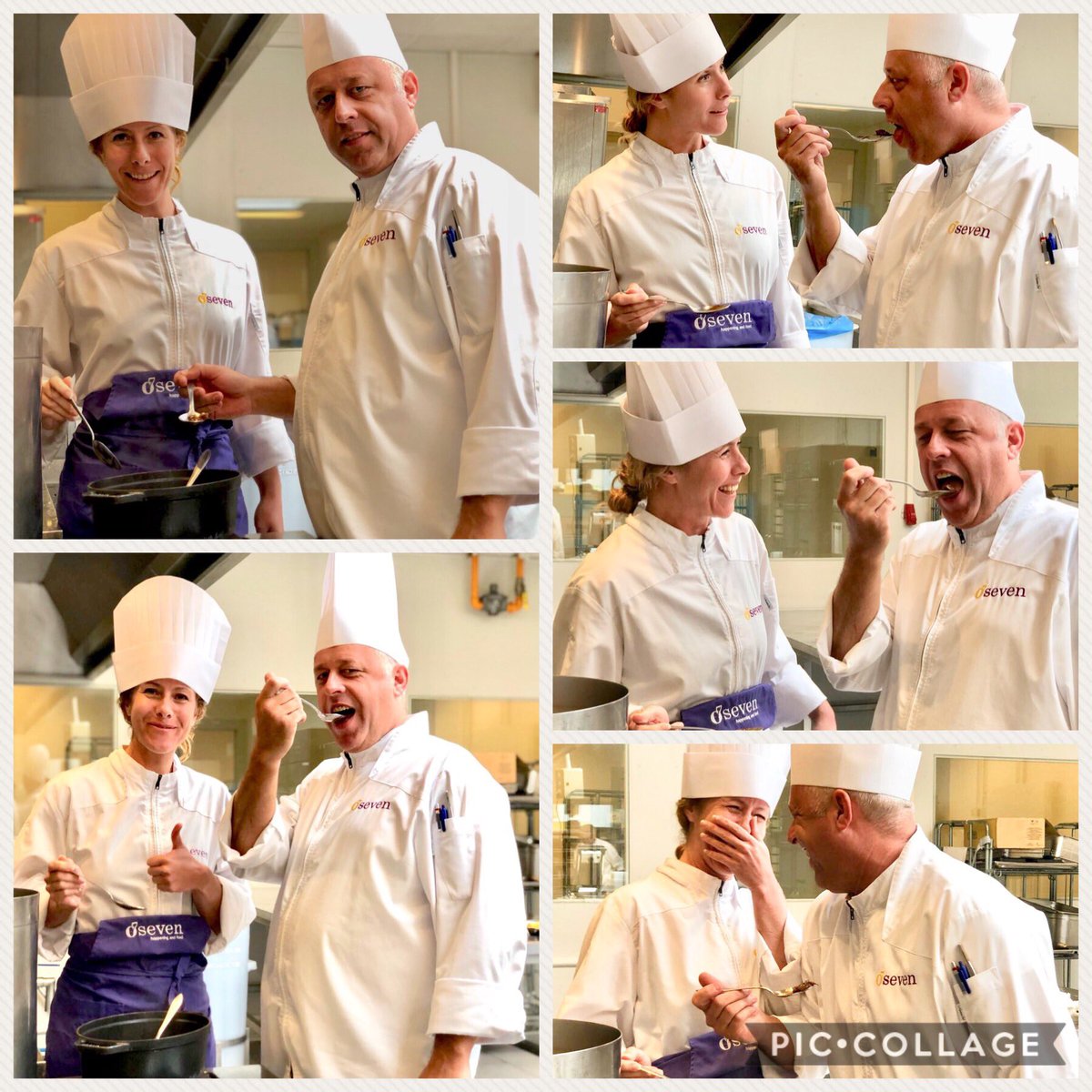 K mocht 2 dagen op kookles bij Oseven
@maisonvandenboer
Niet alleen leerrijk maar vooral ook veel lol, zoals het hoort bij <a href="/SoofdeMusical/">SoofdeMusical</a>
Thanks Rob Beerkens 💋