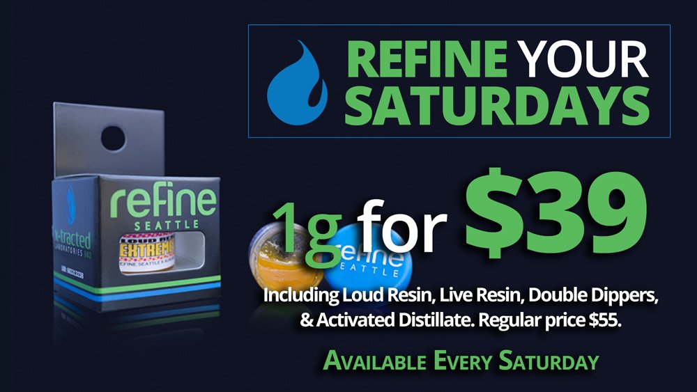 green_theory502's tweet photo. Tomorrow stop by both locations and stock up on this super deal! All @RefineSeattle @xtractedlabs on special every Saturday.
#GreenTheory #Bellevue #RefineSeattle #Xtracted #SaturdayDeals #EverydayLowPrice #RefineTheWorld #LoudResin #LiveResin #DoubleDipper #ActivatedDistillate https://t.co/v8V4F0JTZU