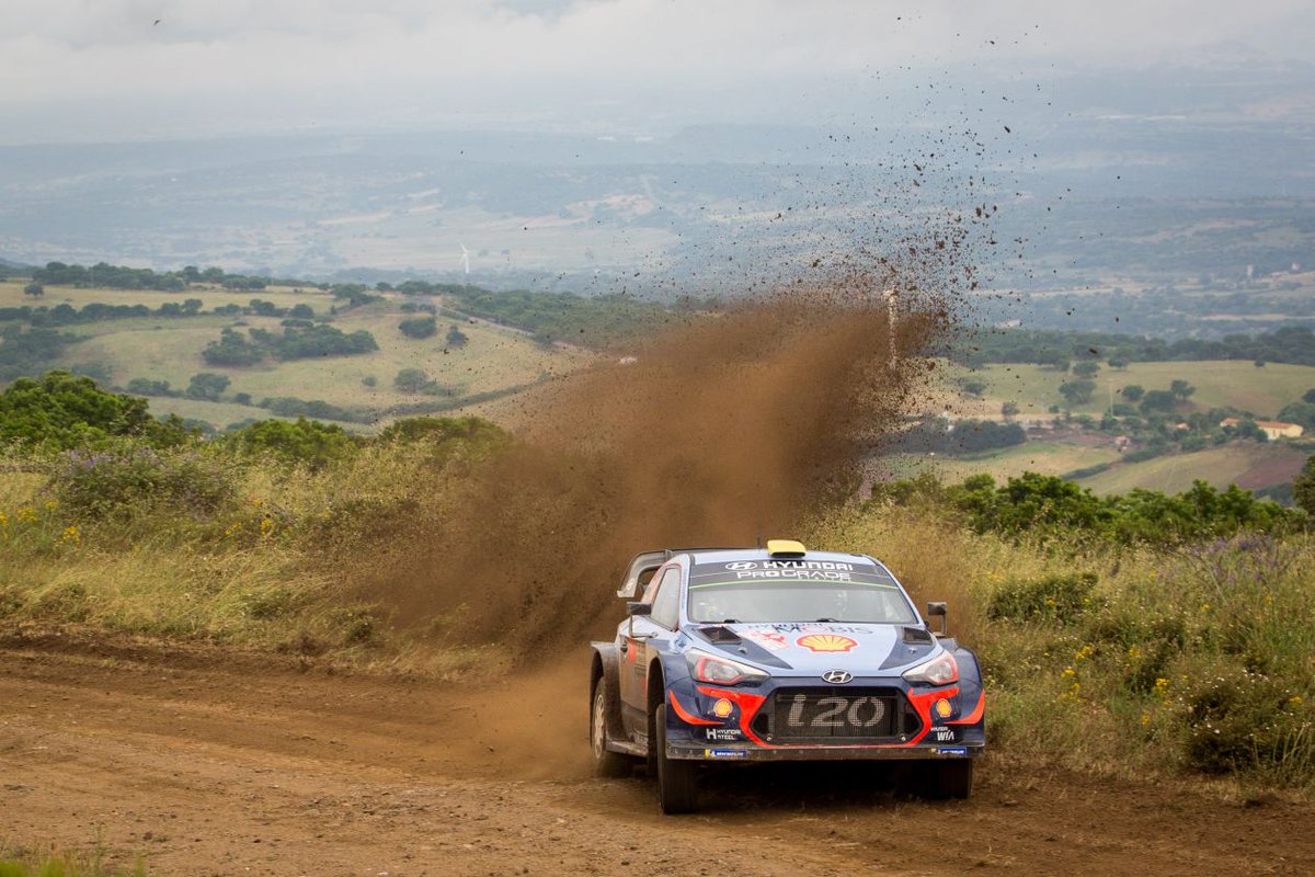 OpensTightens's tweet photo. #WRC #RallyItaliaSardegna Day1 Wrap
An eventful afternoon claimed a few victims...
SS6: #Kajto & #Tempestini
SS7: #AndreasMikkelsen
SS9: #OttTänak & #TeemuSuninen
Pics via @SimoTempesti @Kajto_pl @HMSGOfficial & @MSportLtd Twitter feed respect. https://t.co/wy6vI0Rb22