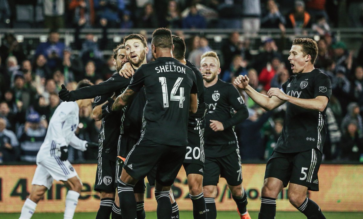 SportingKC's tweet photo. We’re counting down the top 5 goal celebrations so far this year! Coming in at #5: @iliesanchez's "Who, me?"

RT for a chance to win a @usbank prize package – 4 tix, parking pass and pre-game coin toss for Oct. 6 vs. LA Galaxy. #USBcontest #ForGloryForCity https://t.co/lLuWFJZs5a