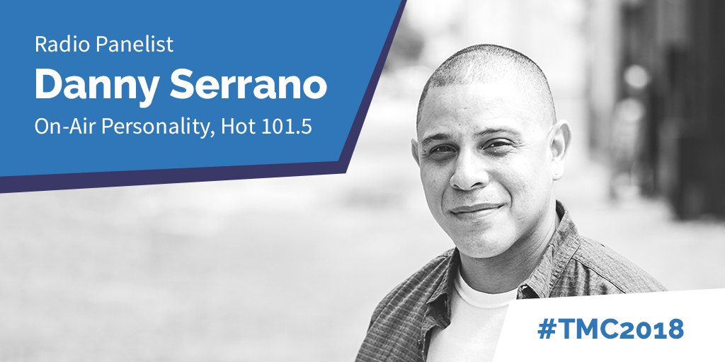 TampaMusicConf's tweet photo. We're happy to have Danny Serrano as one of our Radio Panelists at #TMC2018! Danny is an On-Air Personality for @Hot1015 here in Tampa. Learn more about him on our site ➡️ https://t.co/0kfRQXLrlI https://t.co/G8BHtJU38y