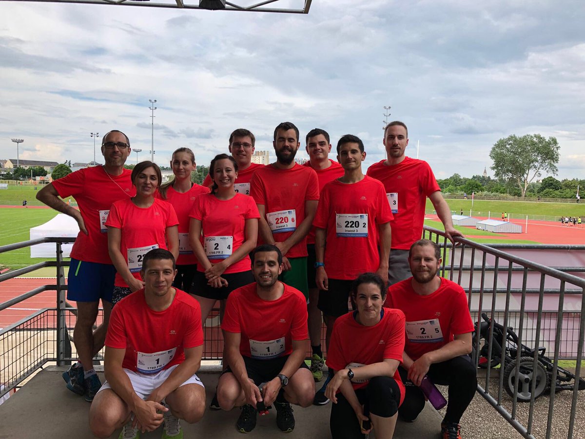JuredieuP's tweet photo. #marathon interentreprises d #angers. Les équipes Inwest au rdv @1789_fr @inlead @Net_Concept_ @hegyd @viaduc https://t.co/lh3IkvU5JJ