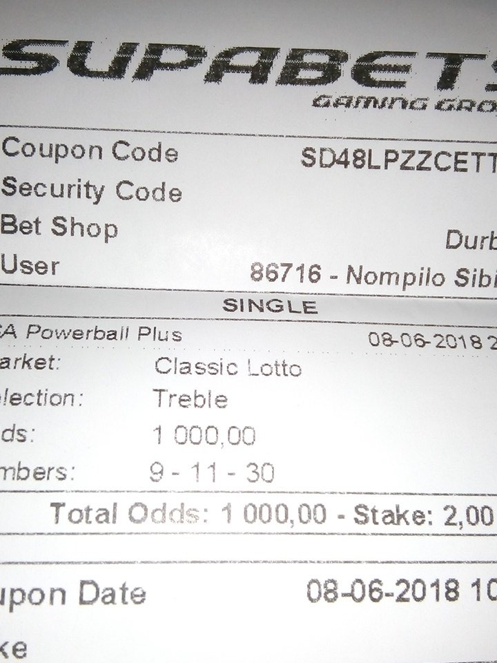 supabets lotto results